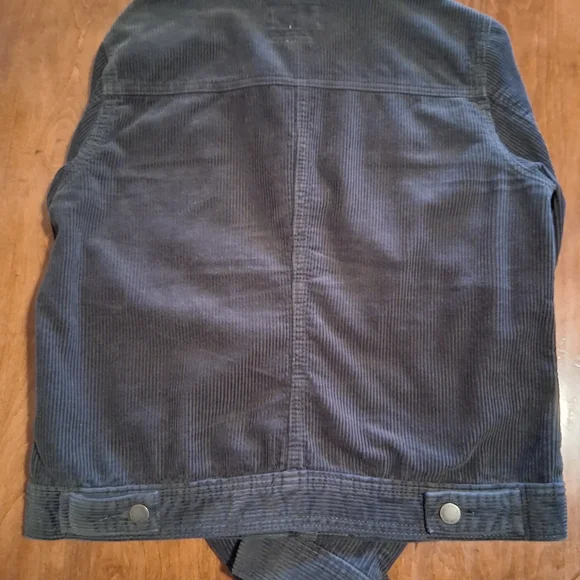 Women's Universal Thread Dark Gray Corduroy Jacket - Picture 6 of 9